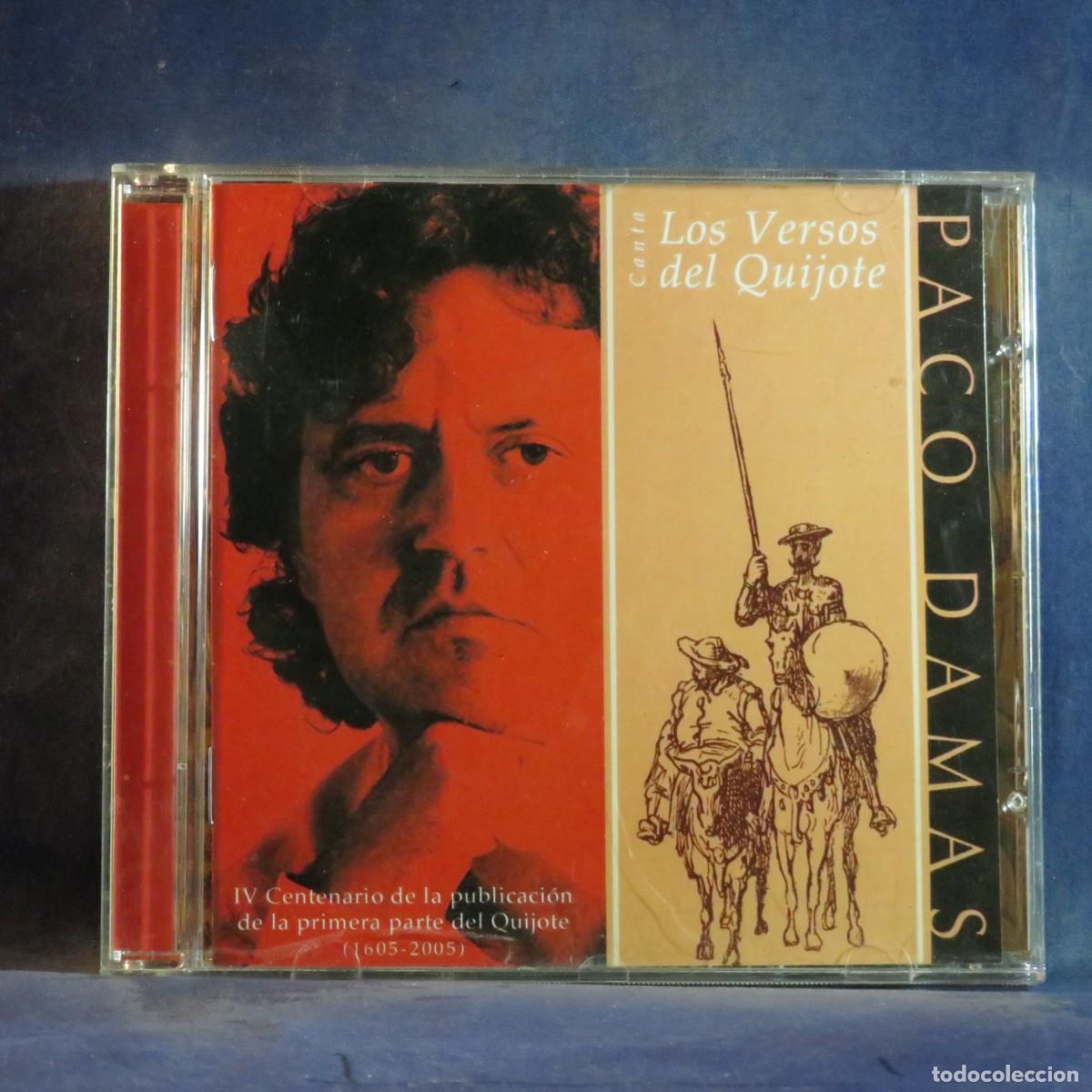 CDs de m&uacute;sica: PACO DAMAS - LOS VERSOS DEL QUIJOTE - CD