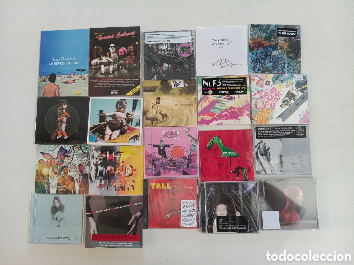 CDs de m&uacute;sica: LOTE 134 CD's PRECINTADOS INDIE ROCK ALTERNATIVO