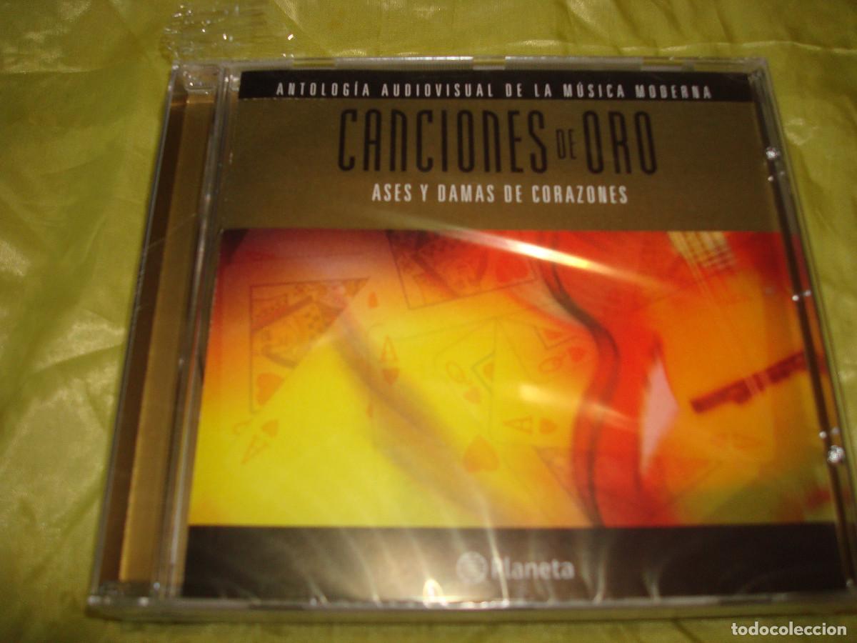 CDs de m&uacute;sica: CANCIONES DE ORO. ASES Y DAMAS DE CORAZONES. PECOS, MARI TRINI, ANA BELEN....CD. PRECINTADO(#)