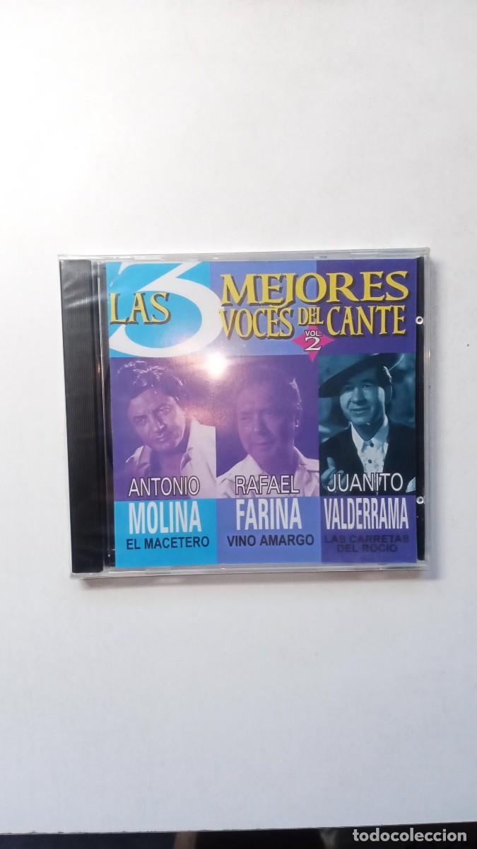 CDs de m&uacute;sica: LAS 3 MEJORES VOCES DEL CANTE VOL.2 - ANTONIO MOLINA / RAFAEL FARINA / JUANITO VALDERRAMA - CD ROSE
