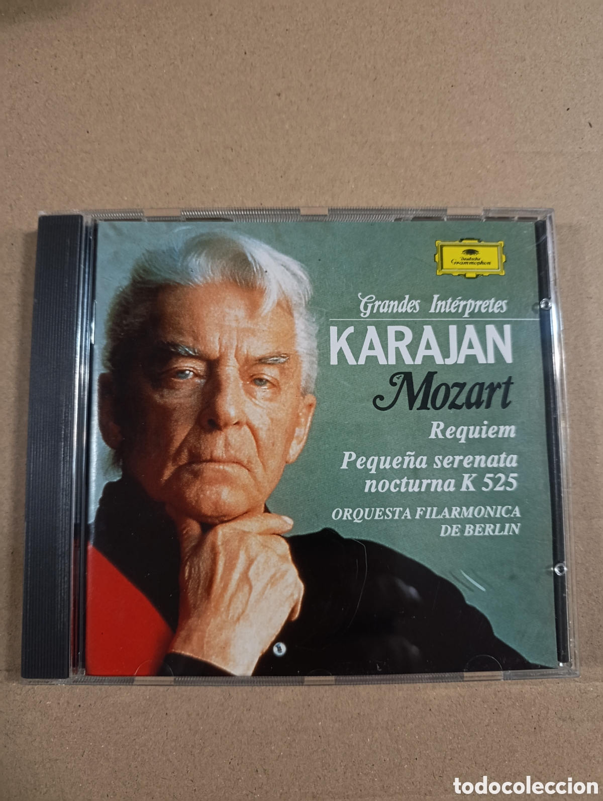 CDs de m&uacute;sica: GRANDES INTERPRETES KARAJAN MOZART-REQUIEM, PEQUE&Ntilde;A SERENATA NOCTURNA