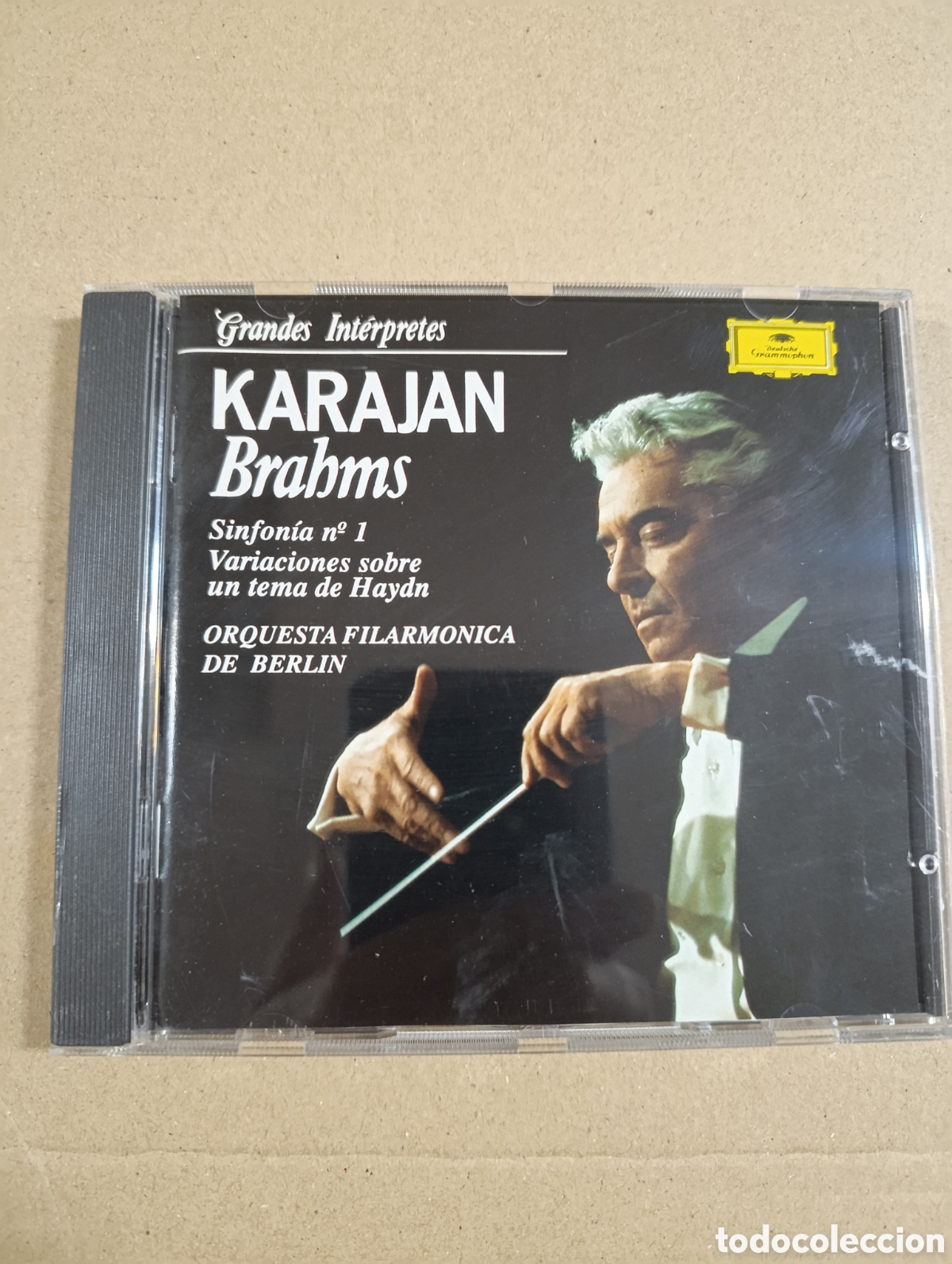 CDs de m&uacute;sica: GRANDES INTERPRETES Karajan Brahms. Sinfon&iacute;a n&ordm;1... CD