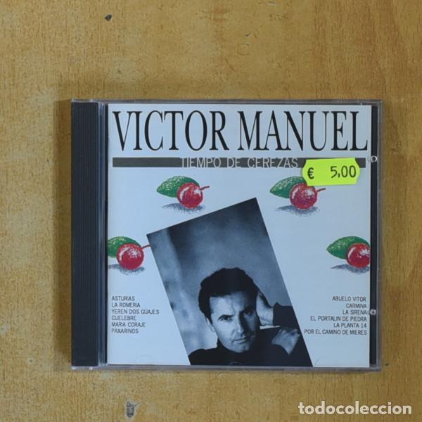 CDs de m&uacute;sica: VICTOR MANUEL - TIEMPO DE CEREZAS - CD