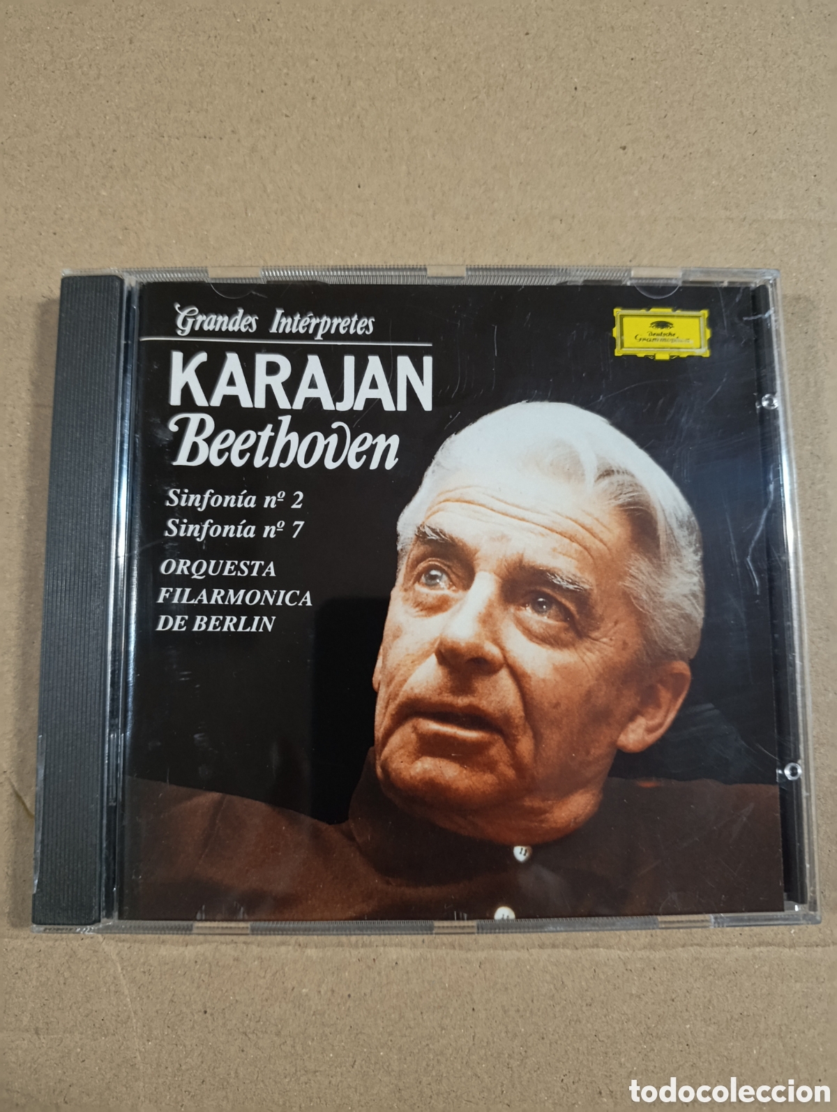 CDs de m&uacute;sica: GRANDES INTERPRETES Karajan. Beethoven. Sinfon&iacute;a n&ordm;2... CD