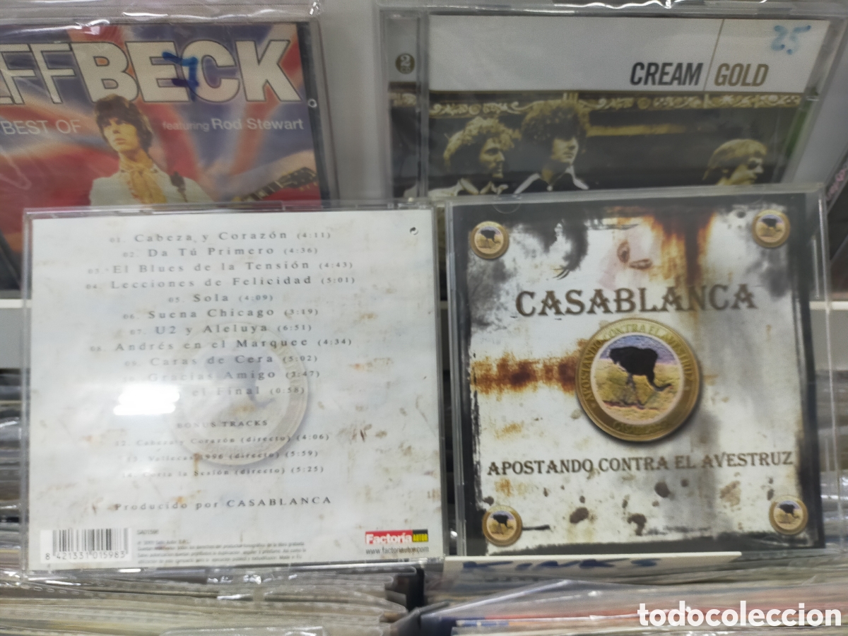 CDs de m&uacute;sica: Casablanca CD apostando contra el avestruz 2009