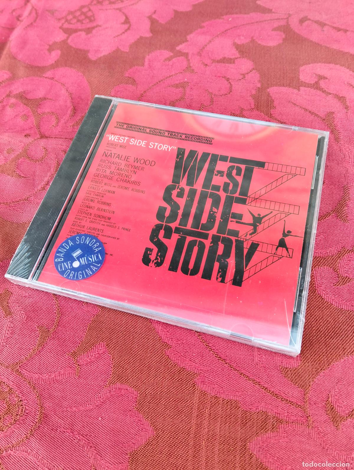 CDs de m&uacute;sica: West side story natalie wood robert wise banda sonora cine musica original a estrenar disco cd