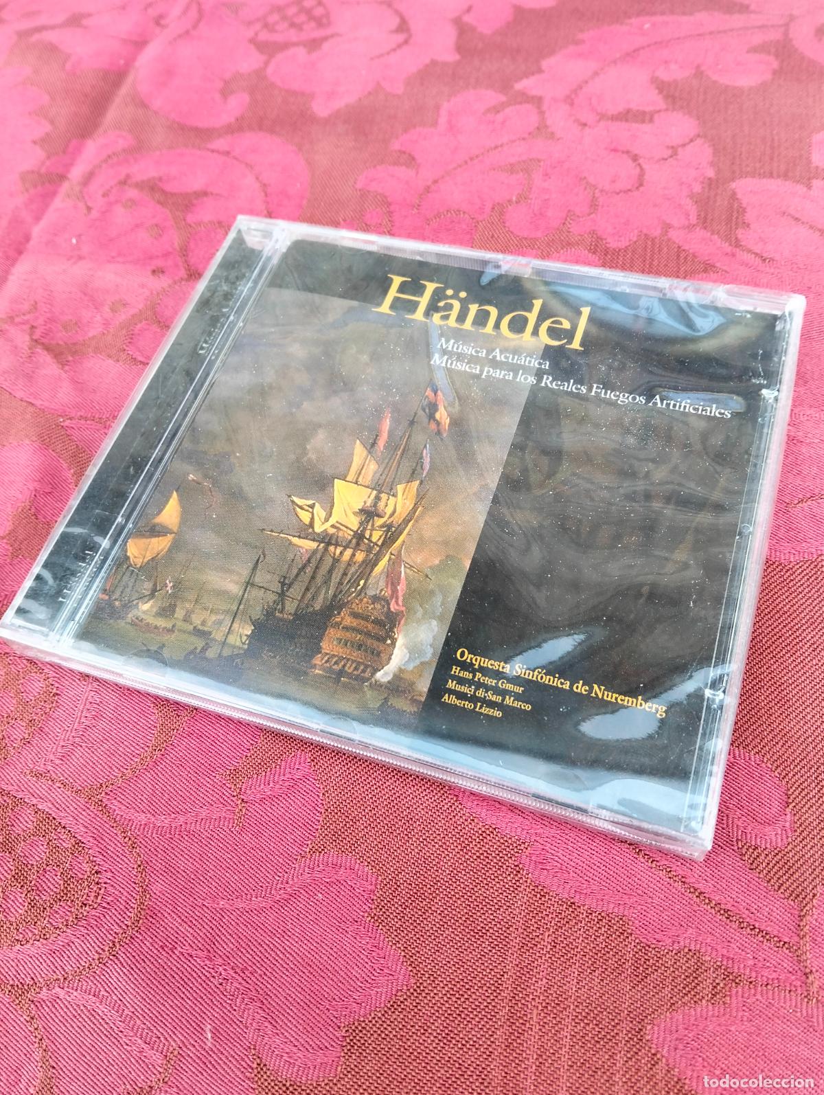 Music CDs: H&auml;ndel m&uacute;sica acu&aacute;tica para los reales fuegos artificiales Nuremberg disco cd m&uacute;sica a estrenar
