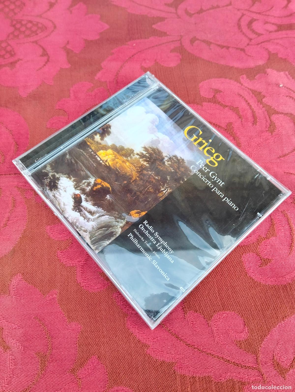 CD di Musica: Grieg Peer Gynt concierto para piano radio symphony ljubljana slavonica disco cd m&uacute;sica a estrenar
