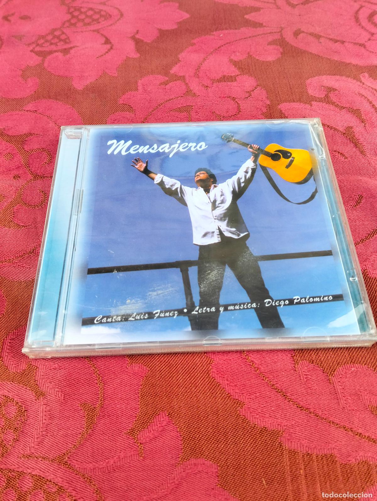 CDs de m&uacute;sica: Mensajero canta Luis T&uacute;nez letra y m&uacute;sica Diego Palomino disco cd m&uacute;sica a estrenar