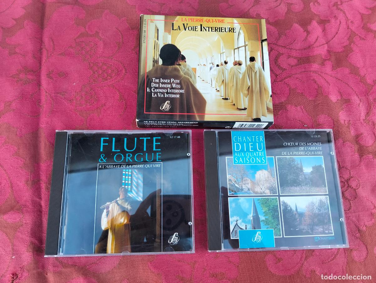 CDs de m&uacute;sica: La voie interieure la pierre qui vire flute & orgue chanter dieu aux quatre saisons disco cd m&uacute;sica