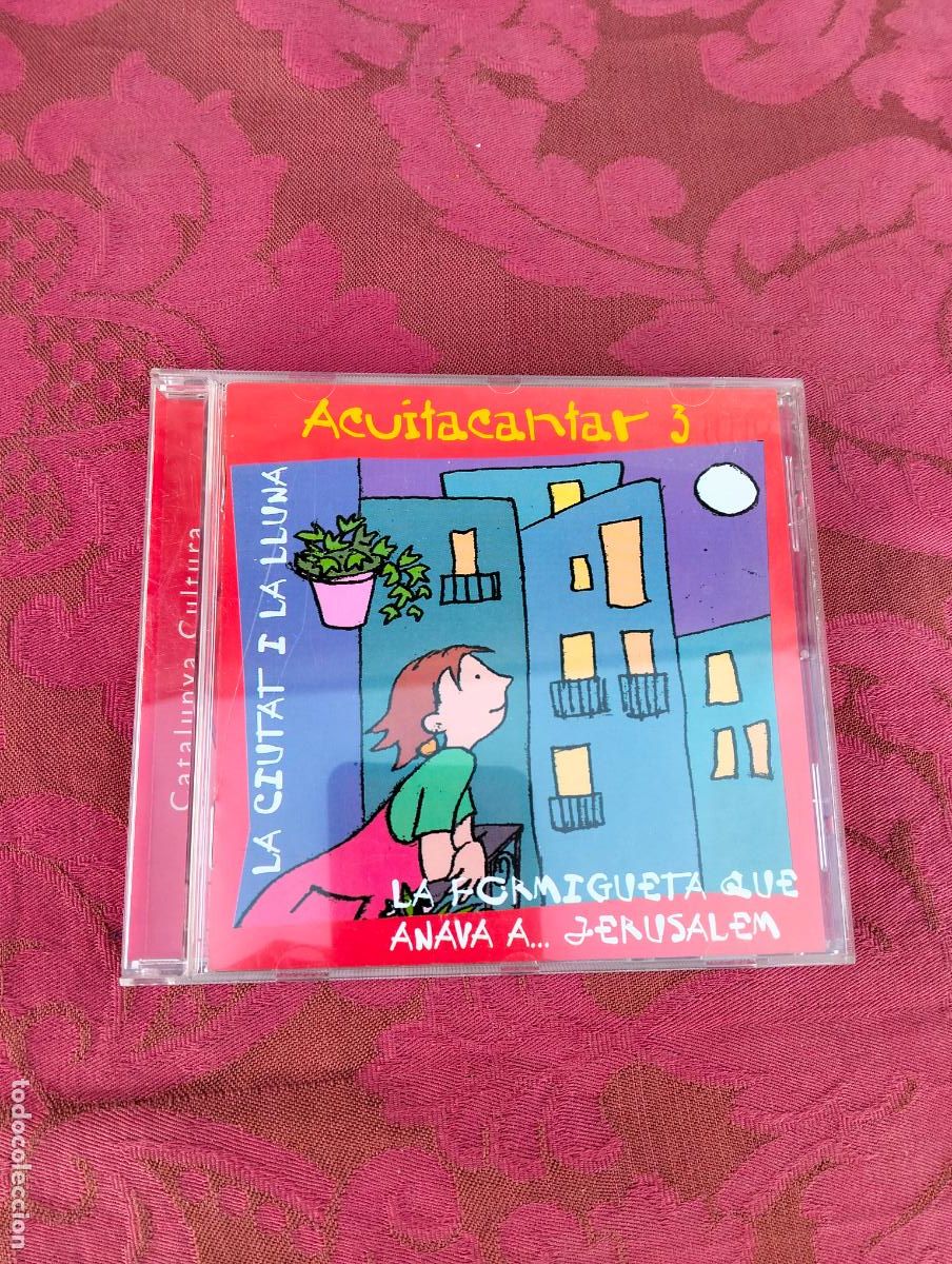 CDs de m&uacute;sica: Acuitacantar 3 la ciutat i la lluna la formigueta que anava a Jerusalem catal&agrave; conte disco cd m&uacute;sica