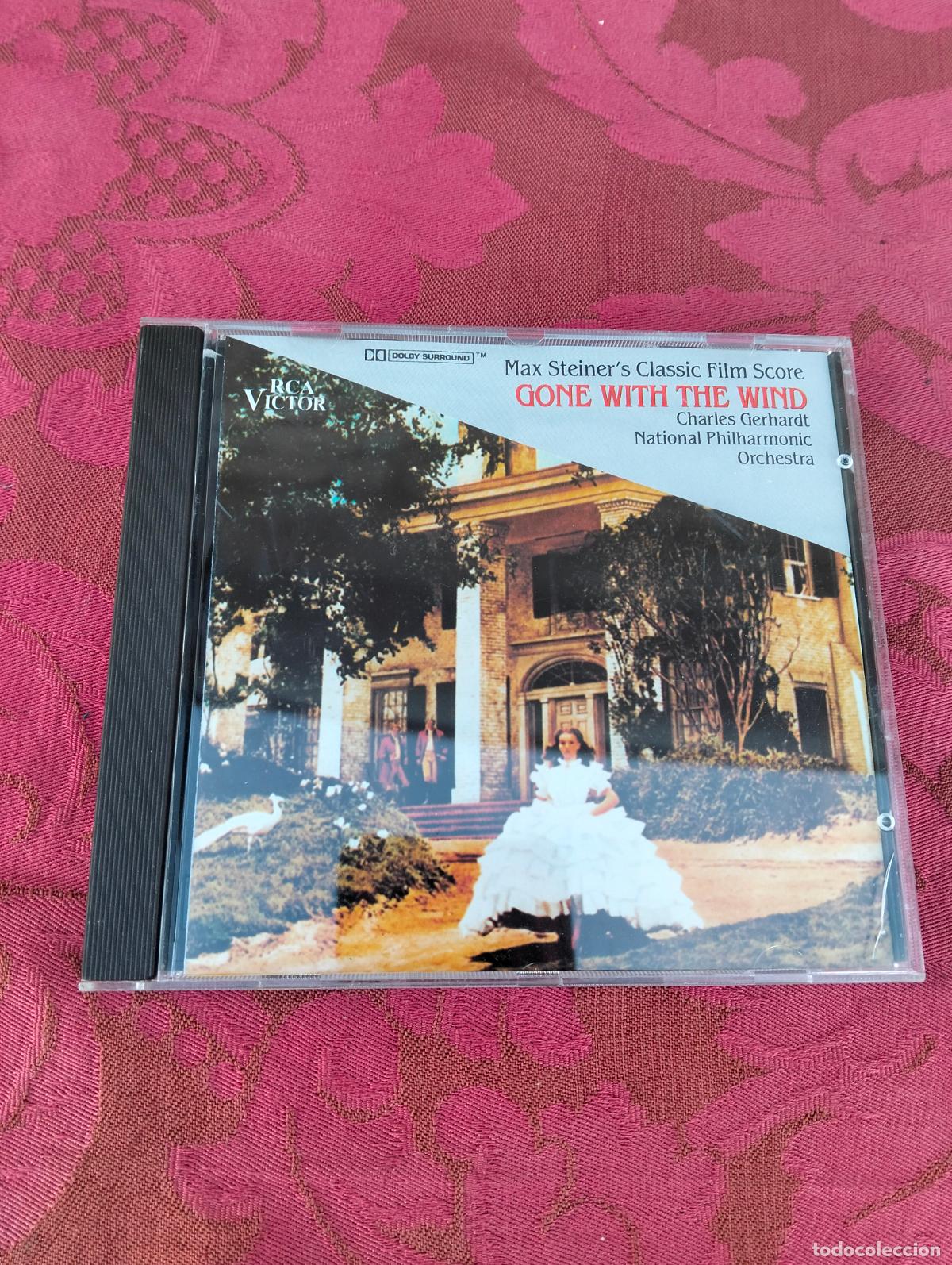 CD di Musica: Max Steiner's Classic Film Score gone with the wind Charles Gerhardt orchestra disco cd m&uacute;sica