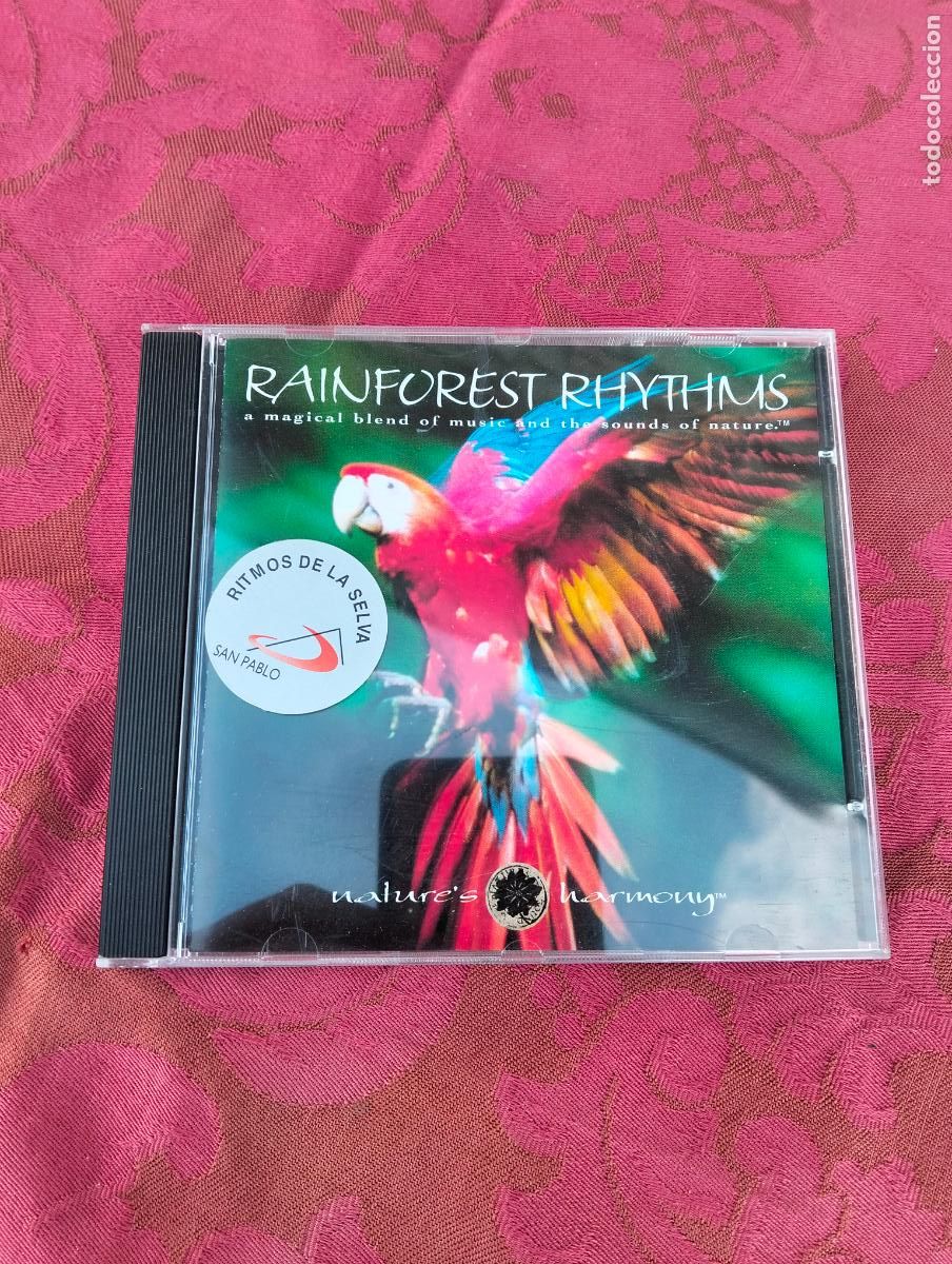 CDs de m&uacute;sica: Rainforest rhythms a magical blend of music and the sounds of nature ritmos selva disco cd m&uacute;sica