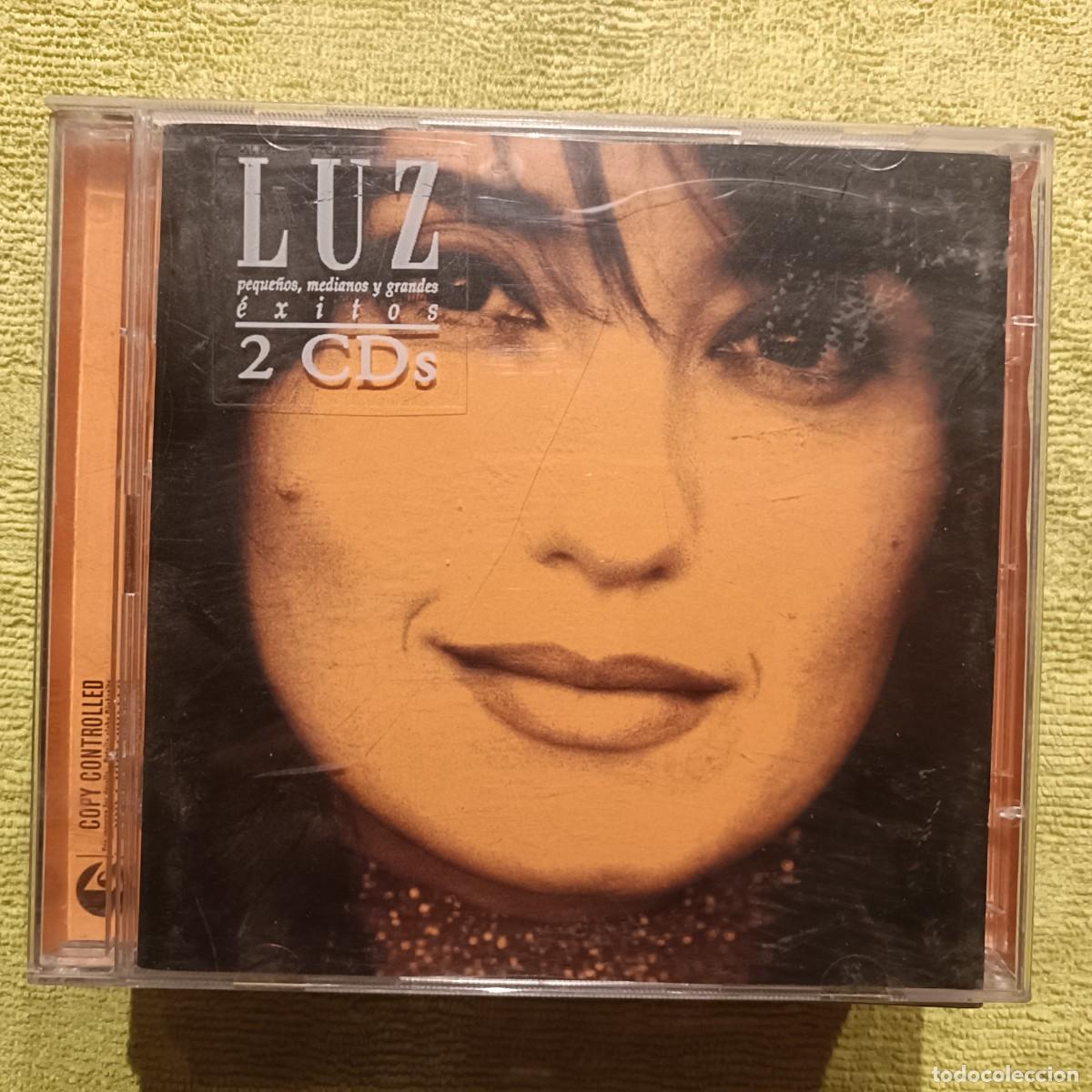 CDs de m&uacute;sica: Luz Casal - Luz ... Peque&ntilde;os, Medianos y Grandes &Eacute;xitos - Doble CD.