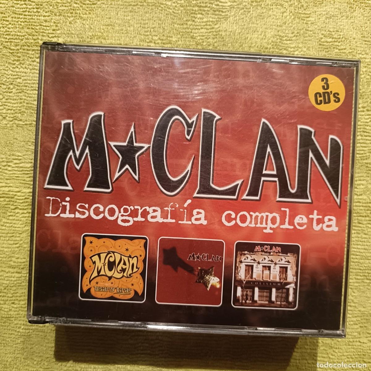 CDs de m&uacute;sica: M-Clan - Discograf&iacute;a Completa - Triple CD.