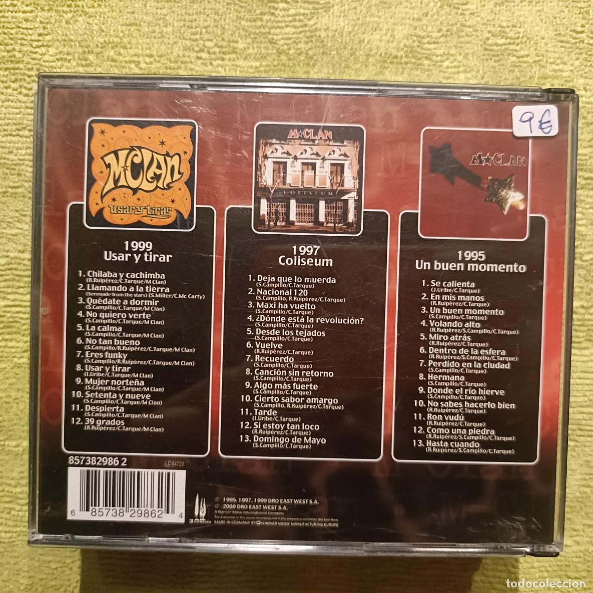 CDs de m&uacute;sica: M-Clan - Discograf&iacute;a Completa - Triple CD. - Foto 2