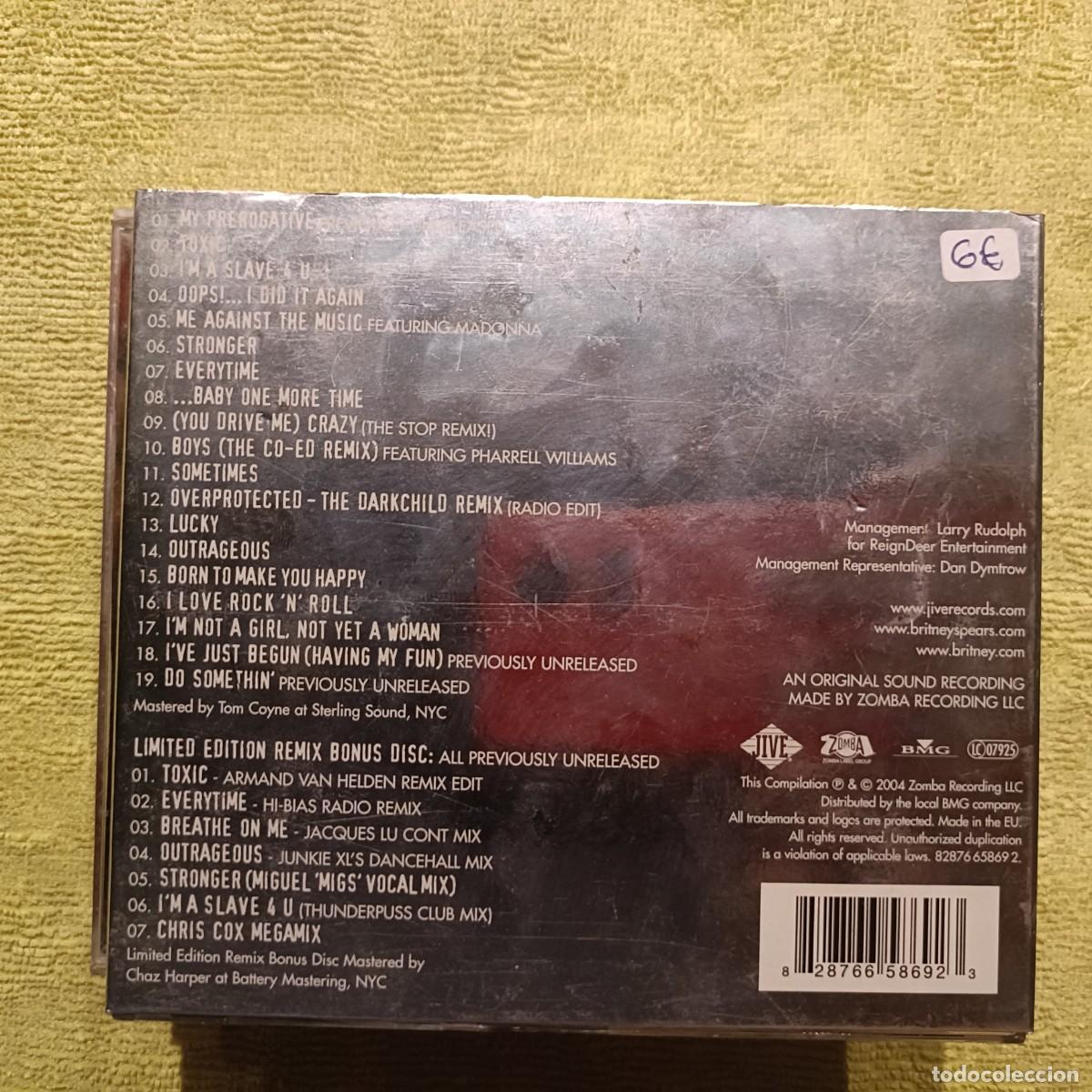 CDs de m&uacute;sica: Britney Spears - Greatest Hits: My Prerogative - Doble CD. - Foto 2