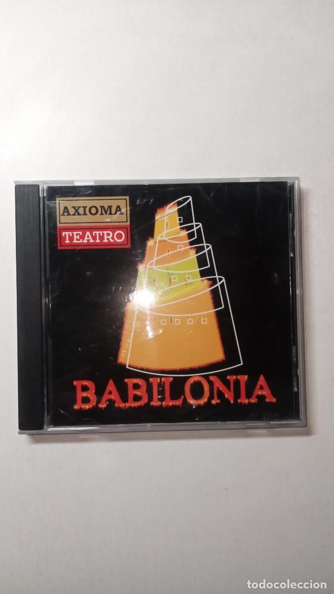 CDs de m&uacute;sica: BABILONIA AXIOMA TEATRO CD PUERTA OSCURA 1999 ALMER&Iacute;A JES&Uacute;S GARC&Iacute;A / CARLOS G&Oacute;NGORA RARO