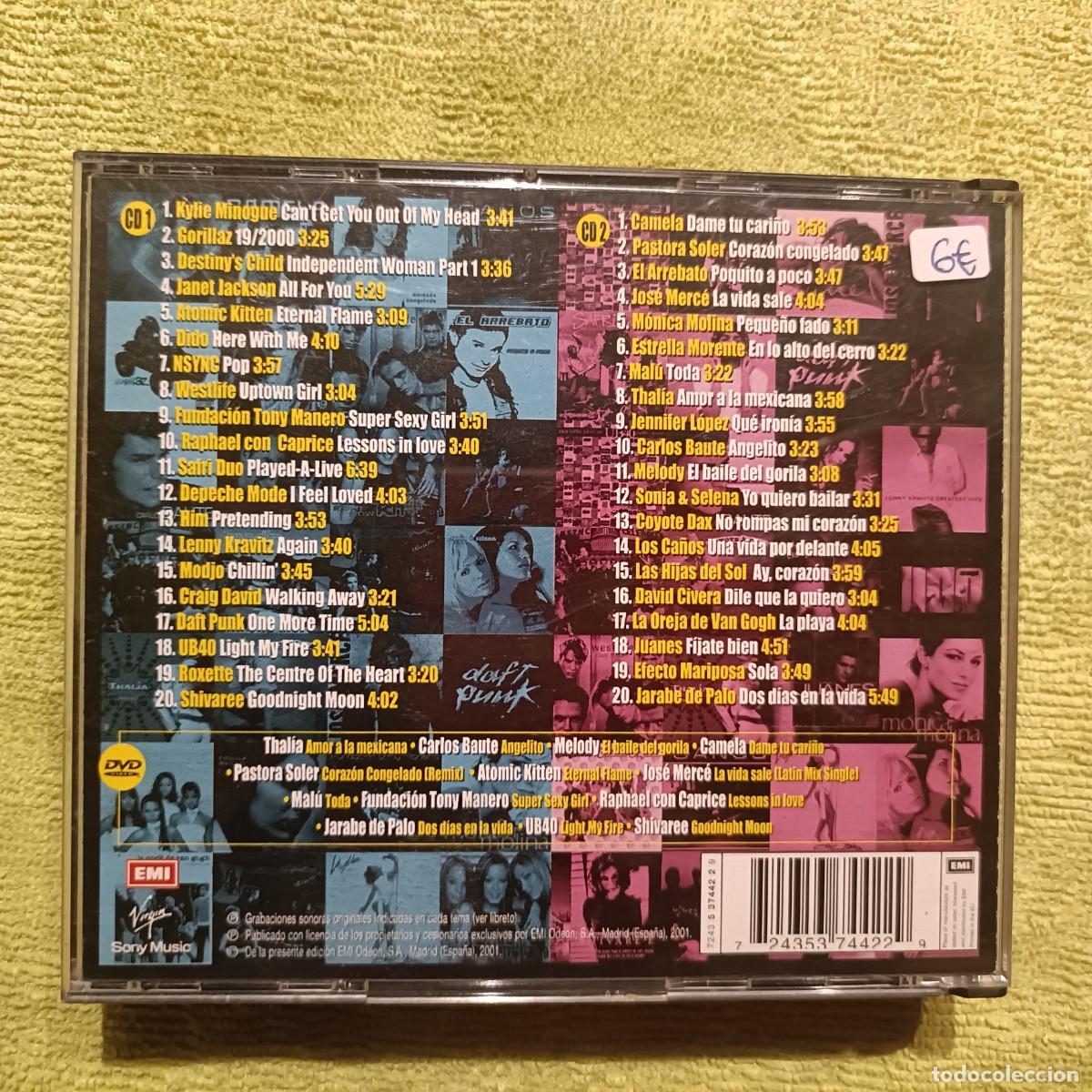 CDs de m&uacute;sica: &iexcl;Boom 2001! - &Eacute;xitos - Doble CD. + DVD. - Foto 2