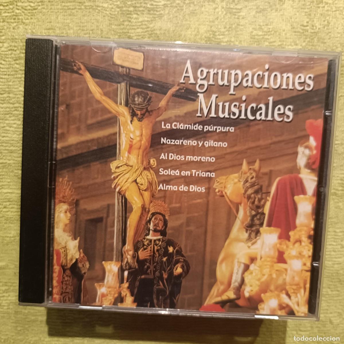 CDs de m&uacute;sica: Agrupaciones Musicales - La Cl&aacute;mide p&uacute;rpura, Nazarerno y Gitano, Alma de Dios, ... - CD.