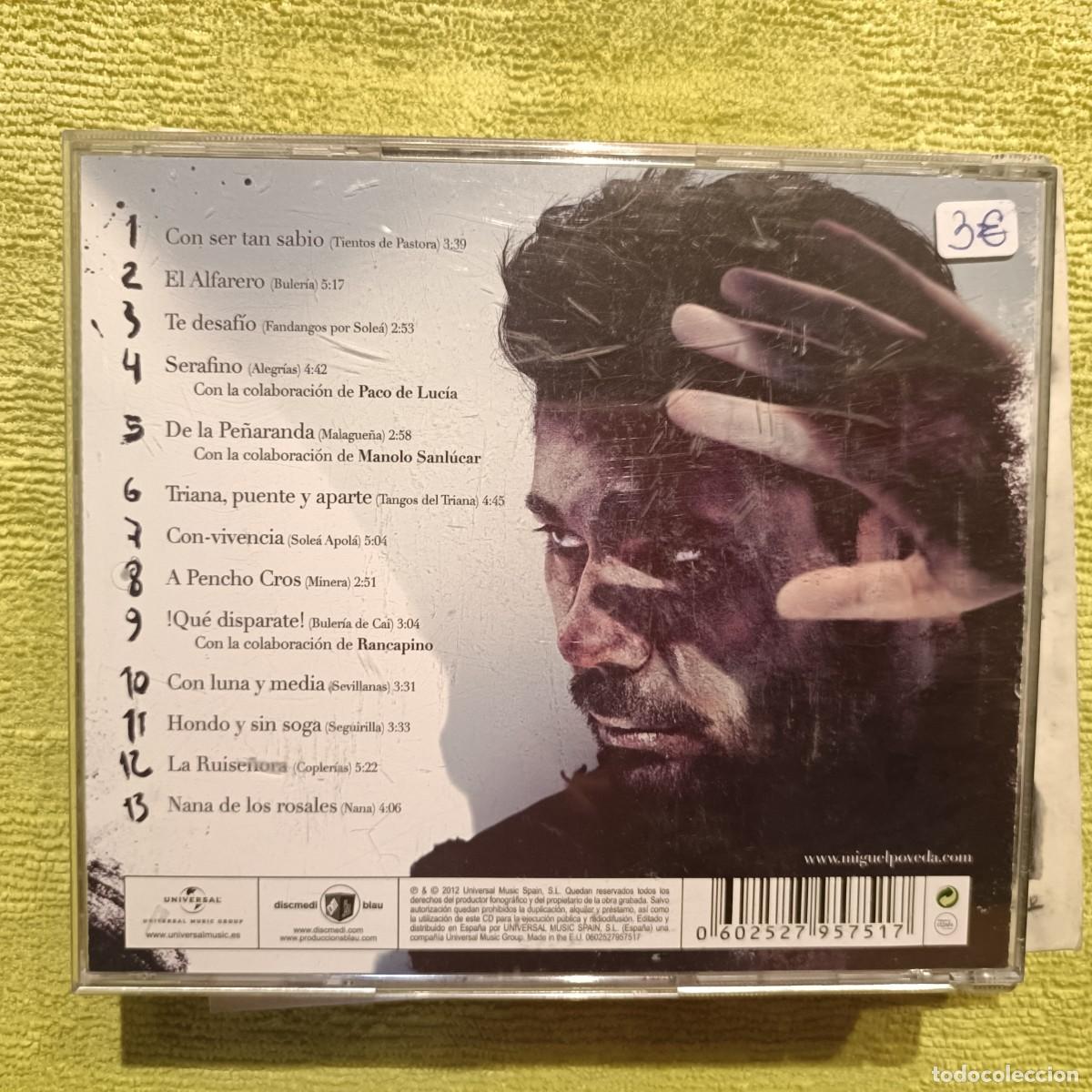 CDs de m&uacute;sica: Miguel Poveda - Artesano - CD. - Foto 2