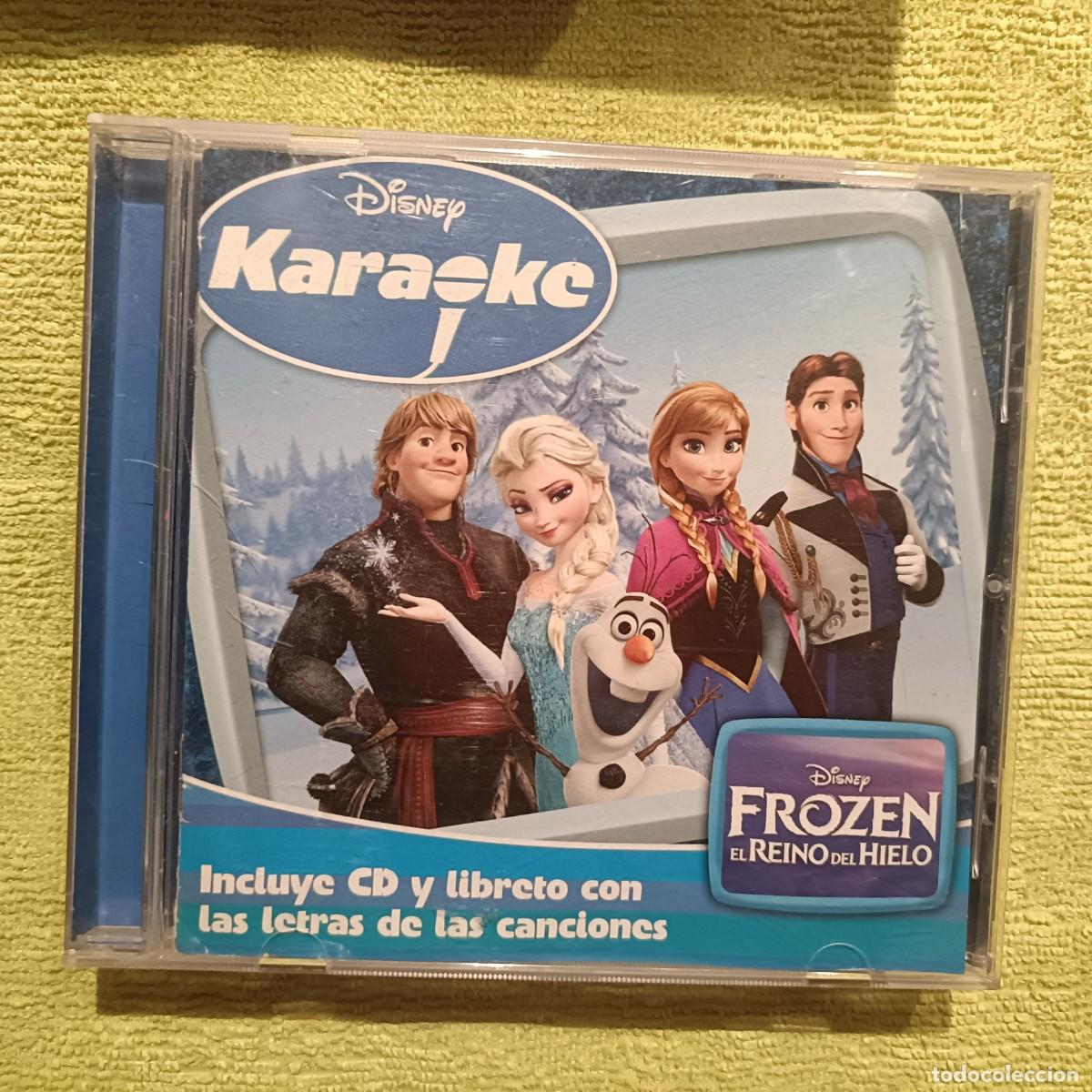 CDs de m&uacute;sica: Disney Karaoke, Frozen El Reino del Hielo - CD.