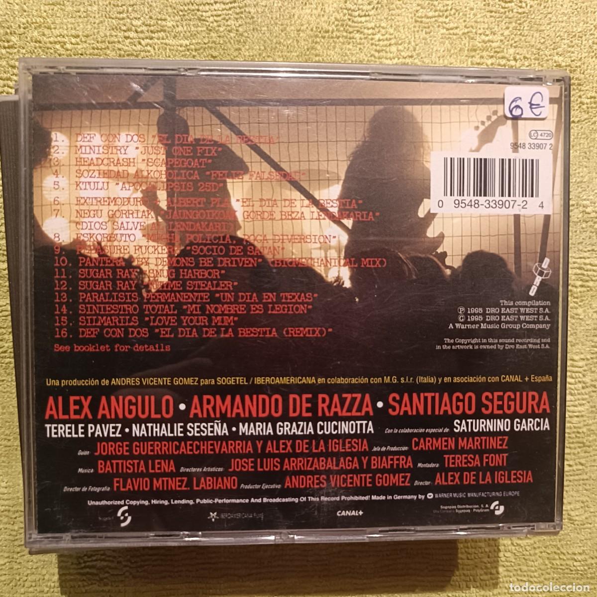 CDs de m&uacute;sica: El D&iacute;a de la Bestia - BSO - CD. - Foto 2