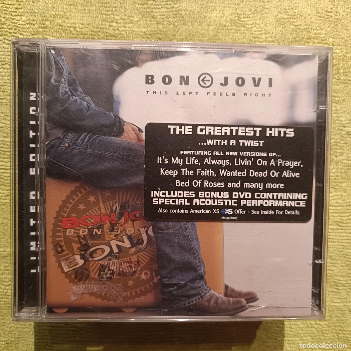 CDs de m&uacute;sica: Bon Jovi - This Left Feels Right - CD. - Foto 1