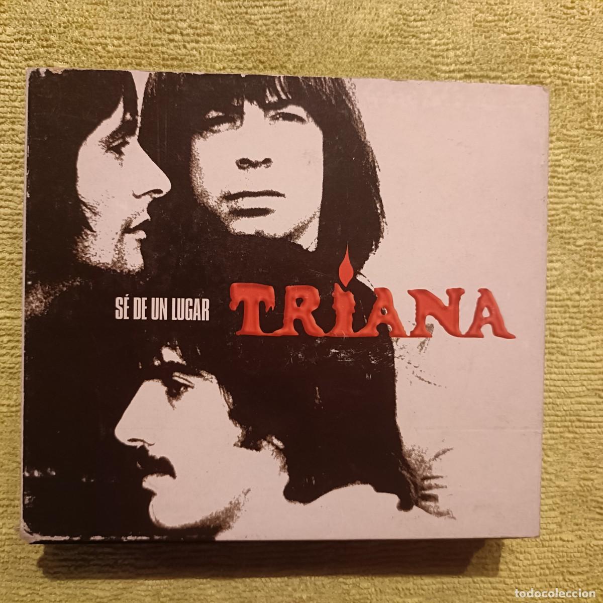 CDs de m&uacute;sica: Triana - S&eacute; de un lugar - Doble CD. + DVD.