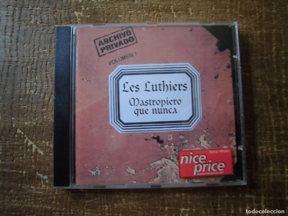 CDs de m&uacute;sica: CD LES LUTHIERS MASTROPIERO QUE NUNCA