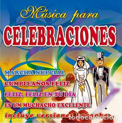 CDs de m&uacute;sica: M&uacute;sica para celebraciones: Cumplea&ntilde;os feliz- 8430761102118