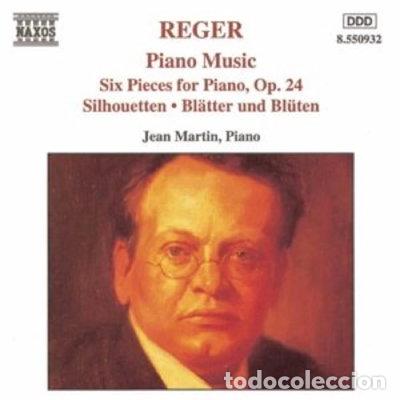 CDs de m&uacute;sica: Reger: Piano Music- 0730099593229