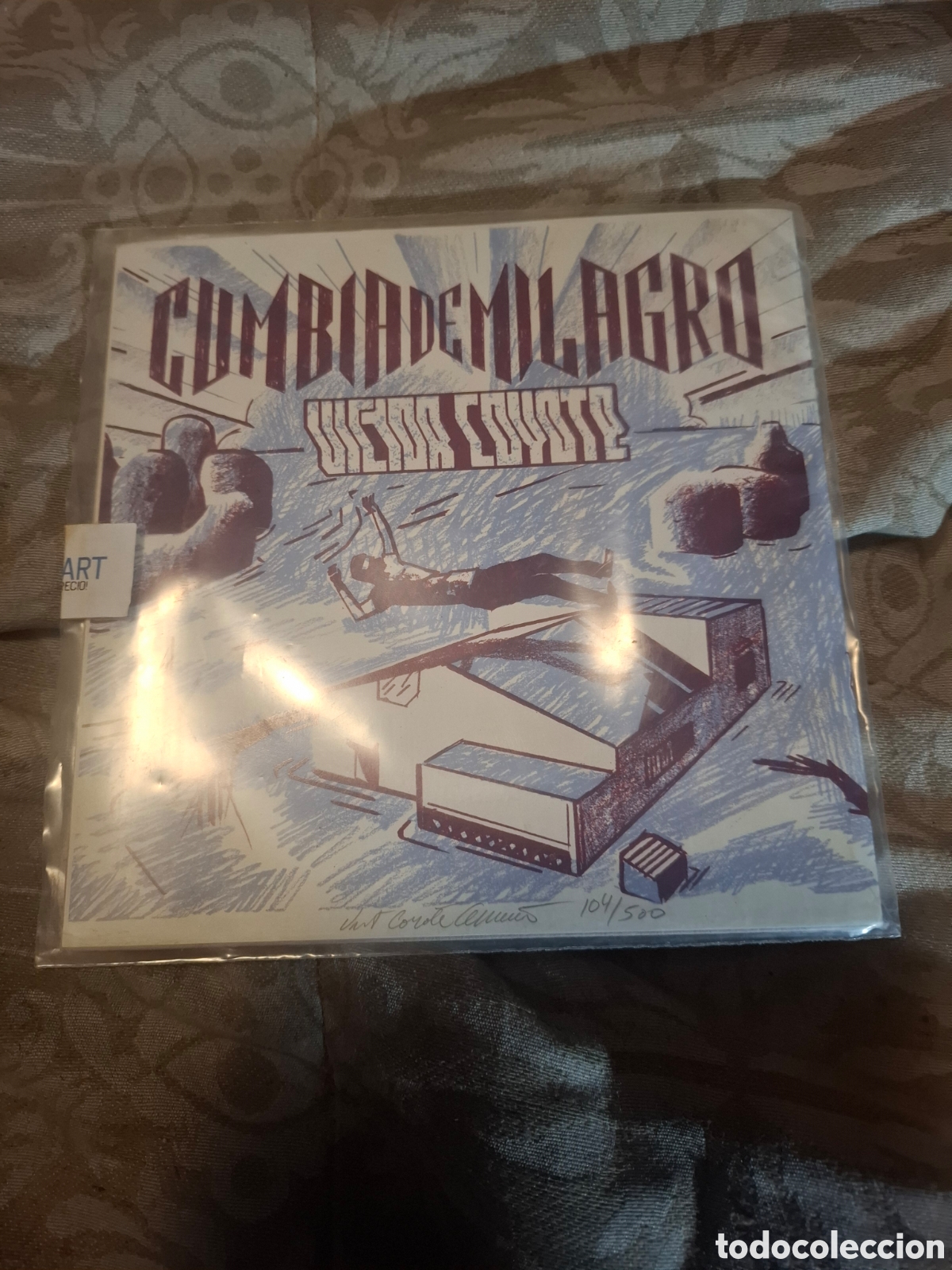 CDs de m&uacute;sica: Victor Coyote Cumbia De Milagro. Litograf&iacute;a+cd single