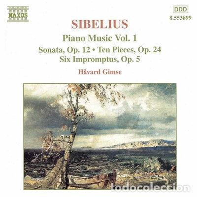 CDs de m&uacute;sica: Sibelius: Piano Music Vol. 1- 0730099489928