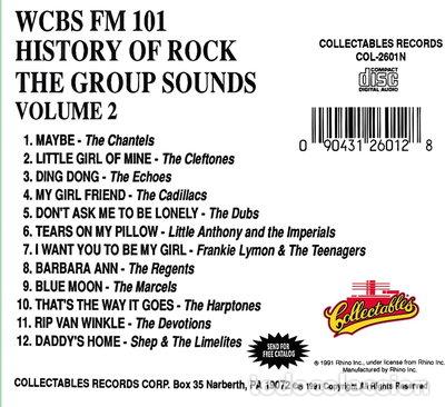 CDs de m&uacute;sica: History of Rock: Group Sounds 2- 0090431260128