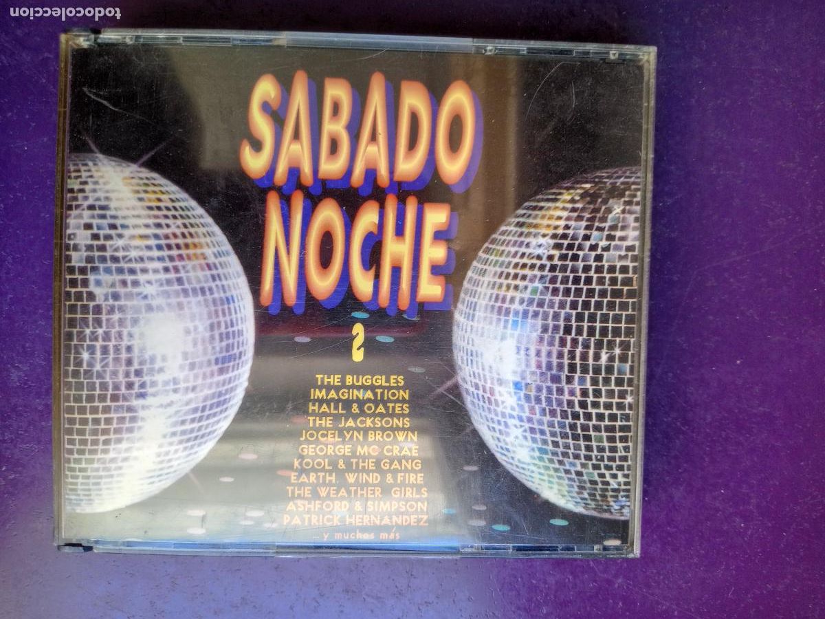 CDs de m&uacute;sica: Sabado Noche 2 - DOBLE CD ARIOLA 1992 - DISCO FUNK CLASICO - 21 EXITOS