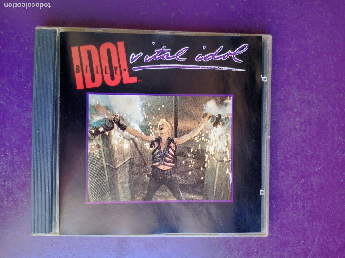 CDs de m&uacute;sica: Billy Idol &ndash; Vital Idol - CD CHRYSALIS 1985 - PUNK POP NEW WAVE, EXITOS REMEZCLADOS