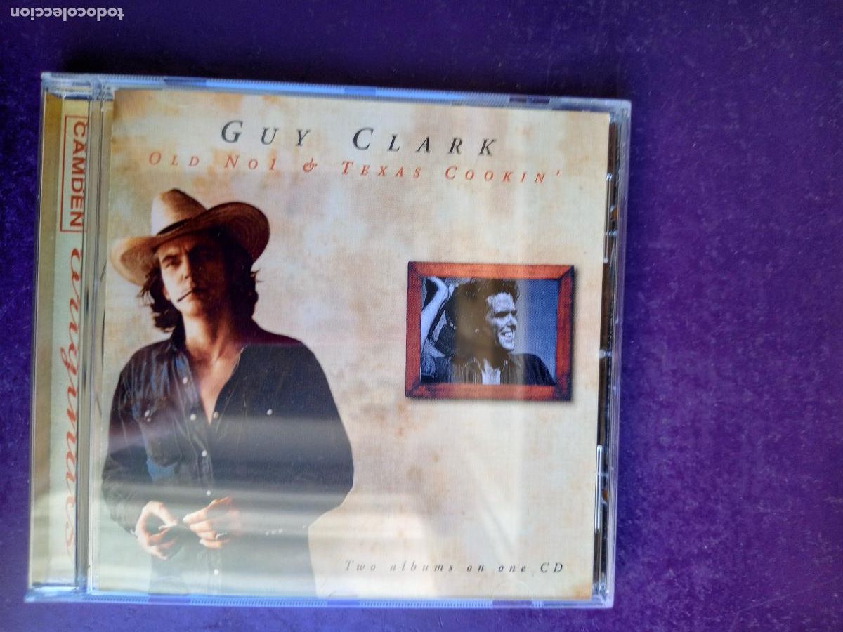 CDs de m&uacute;sica: Guy Clark &ndash; Old No1 & Texas Cookin' - CD CAMDEN 1998 - FOLK ROCK COUNTRY AMERICANA