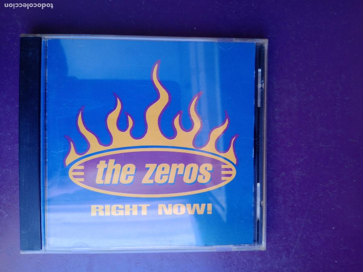 CDs de m&uacute;sica: The Zeros &lrm;&ndash; Right Now! - CD HOUSTON PARTY 1999 - ROCK N ROLL, POWER POP,