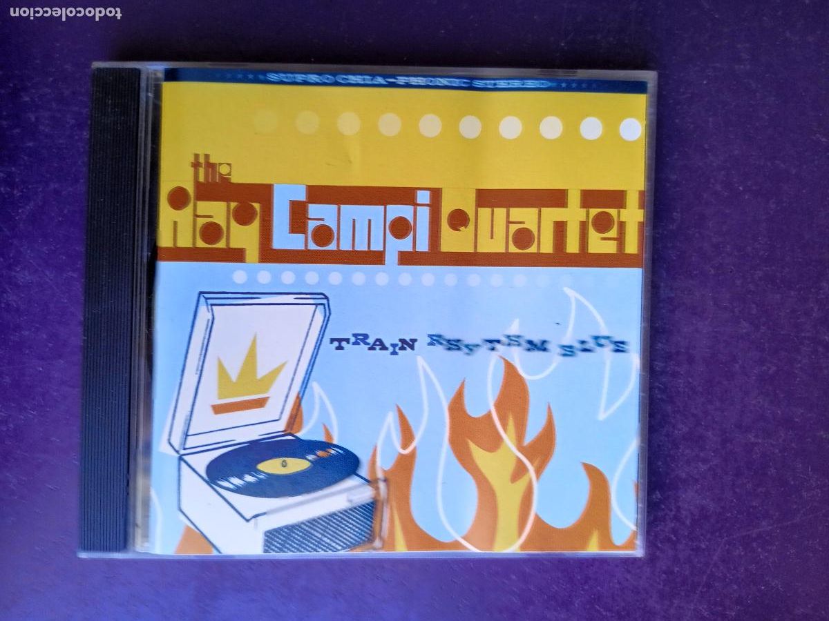 CDs de m&uacute;sica: The Ray Campi Quartet &ndash; Train Rhythm Blue - CD MOUTHPIECE 1998 - INDIE ROCK, COUNTRY FOLK
