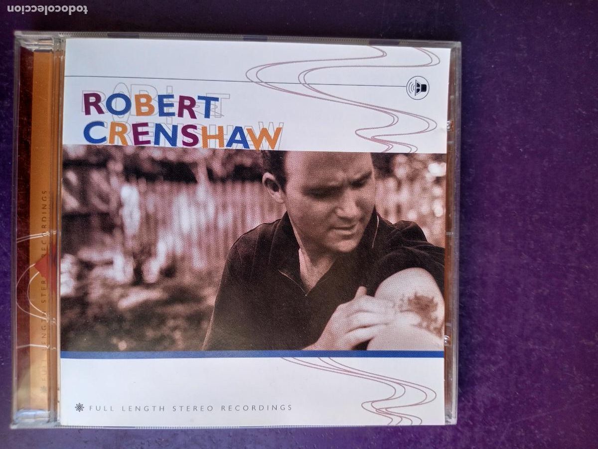 CDs de m&uacute;sica: Robert Crenshaw &ndash; Full Length Stereo Recordings - CD GADFLY 1999 - INDIE ROCK, COUNTRY FOLK