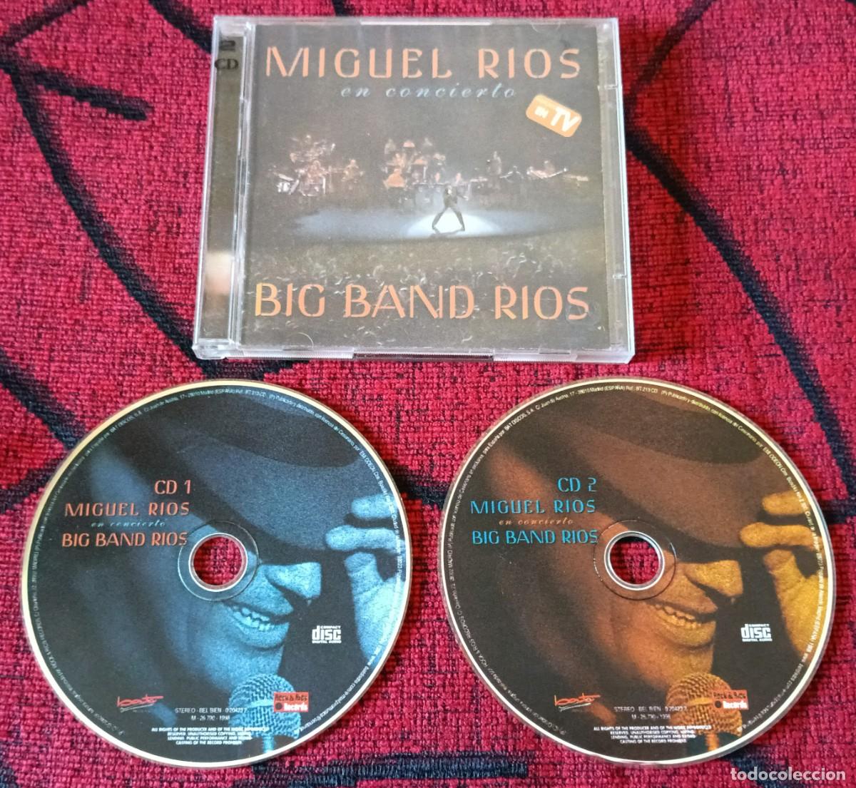 CDs de m&uacute;sica: MIGUEL RIOS ** Big Band Rios ** CD DOBLE 1998