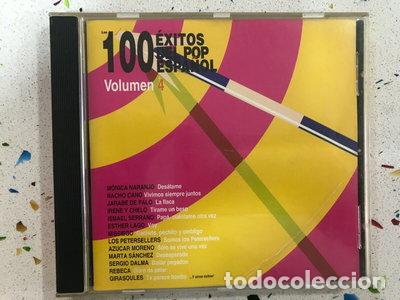 CDs de m&uacute;sica: 100 &Eacute;xitos Pop Espa&ntilde;ol Vol. 4- 0731456539522