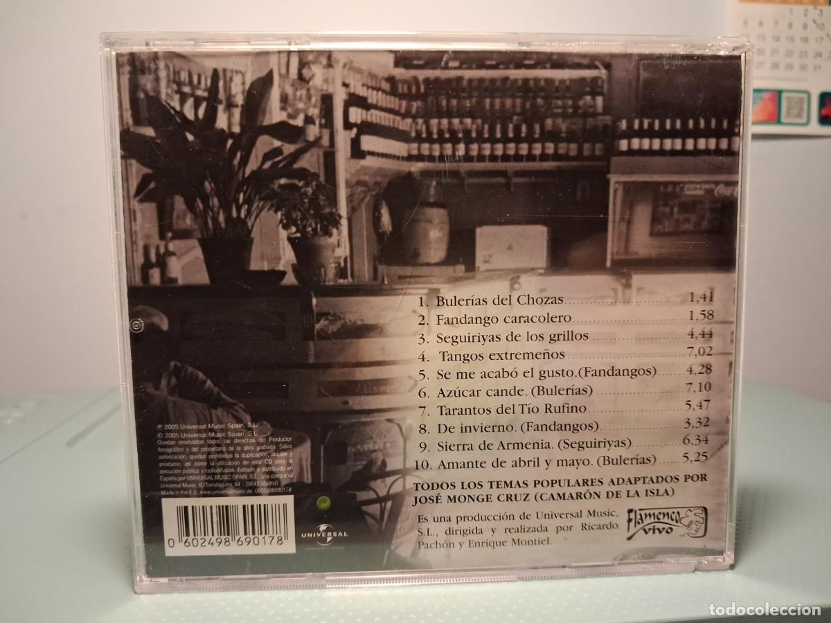 CDs de m&uacute;sica: CD CAMARON DE LA ISLA : VENTA DE VARGAS ( CON DEDICATORIA DE CAMARON) - Foto 5
