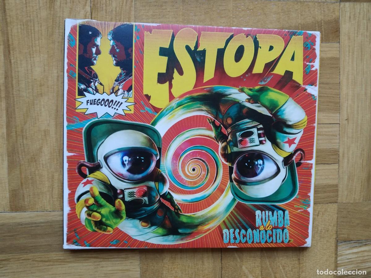 CDs de m&uacute;sica: CD ESTOPA RUMBO A LO DESCONOCIDO DISCO COMO NUEVO + LIBRETO VER FOTOS