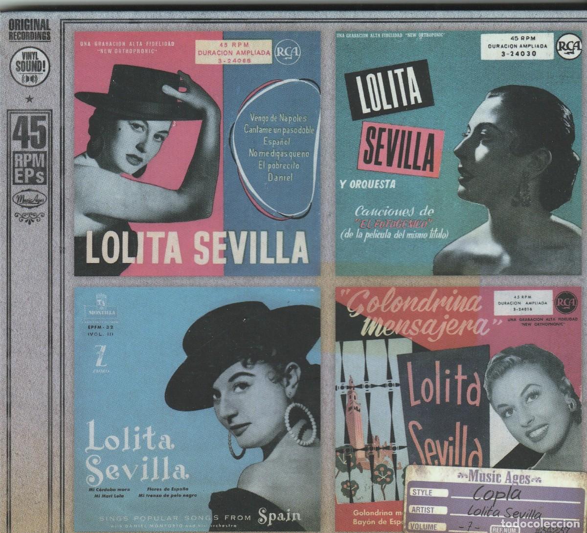 CDs de m&uacute;sica: LOLITA SEVILLA - Music ages - Digipack ((HASTA FIN DE EXISTENCIAS REBAJAS DEFINITIVAS POR RETIRO