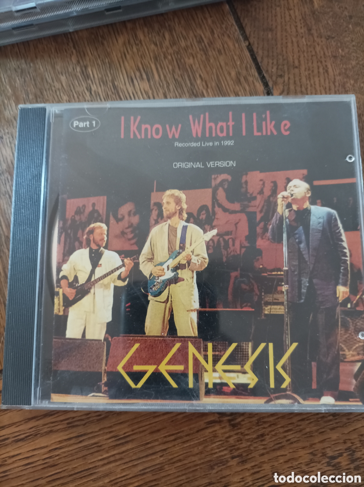 CDs de m&uacute;sica: G&eacute;nesis. I know what i like. Live 1992. Cd