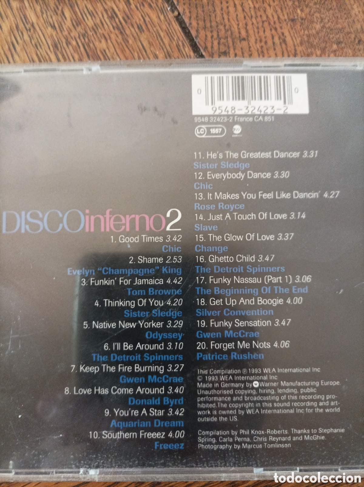 CDs de m&uacute;sica: Disco Inferno 2. Cd. - Foto 2