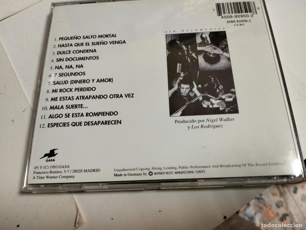 CDs de m&uacute;sica: Los RODR&Iacute;GUEZ : SIN DOCUMENTOS...CD 1993 - Foto 4