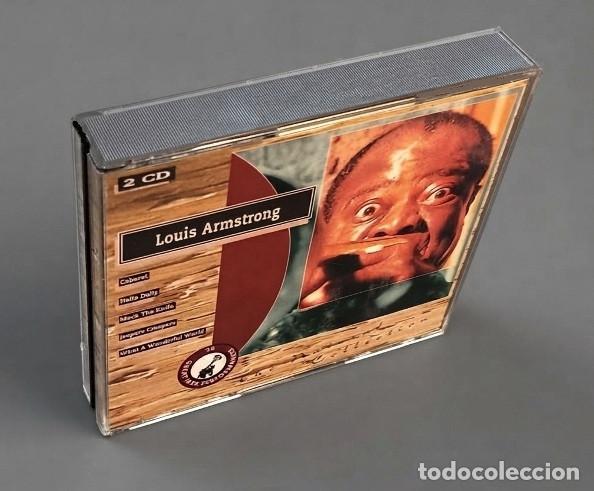 CDs de m&uacute;sica: G625 - [DOBLE CD SET BOX]. LOUIS ARMSTRONG. TH NATURAL COLLECTION. RECOPILACION.